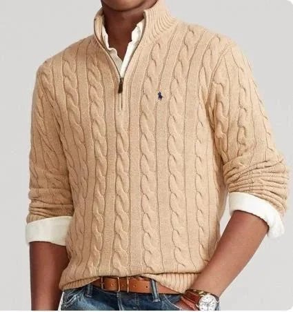 Mafu Long-Sleeve Sweater Jacket, Small*Horse