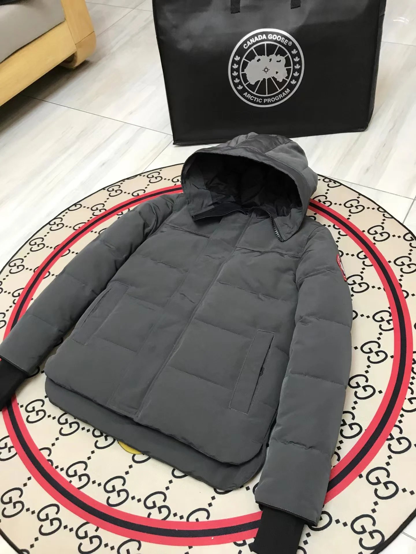 Graphite Grey Red Label