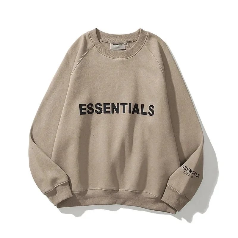 Round neck khaki