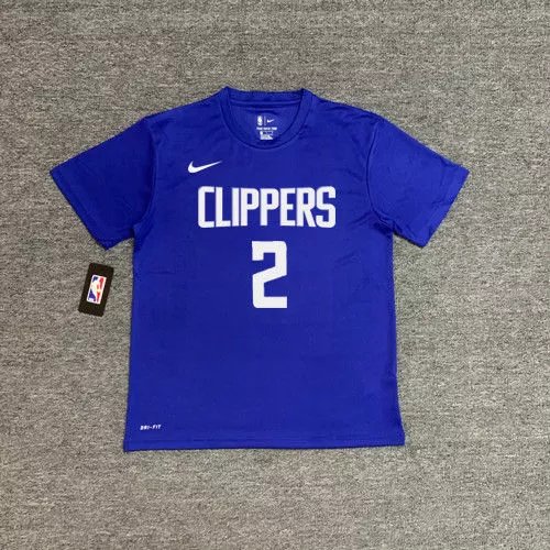 Clippers #2 Kawhi Leonard (Blue) Quick-Dry