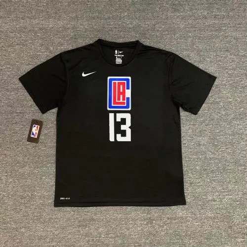 Clippers #13 Paul George (Black) Quick-Dry