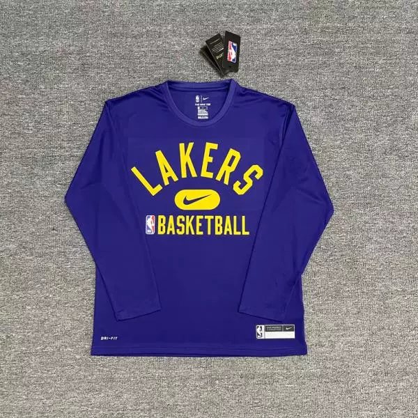 Lakers (purple) quick drying long sleeved shirt