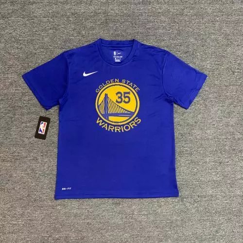Warriors #35 Kevin Durant (Blue) Quick-Dry