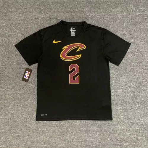 Cavaliers #2 Kyrie Irving (Black) Quick-Dry
