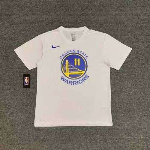Warriors #11 Klay Thompson (White) Quick-Dry