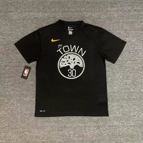 Warriors #30 Stephen Curry (Christmas Tree Black) Quick-Dry
