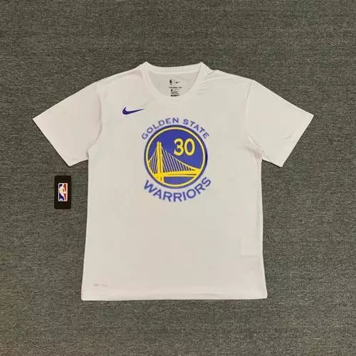Warriors #30 Stephen Curry (White) Quick-Dry