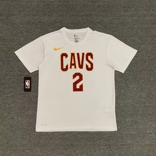 Cavaliers #2 Kyrie Irving (White) Quick-Dry