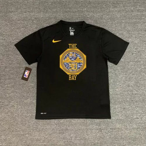 Warriors #30 Stephen Curry (Vintage Black) Quick-Dry