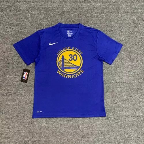 Warriors #30 Stephen Curry (Blue) Quick-Dry