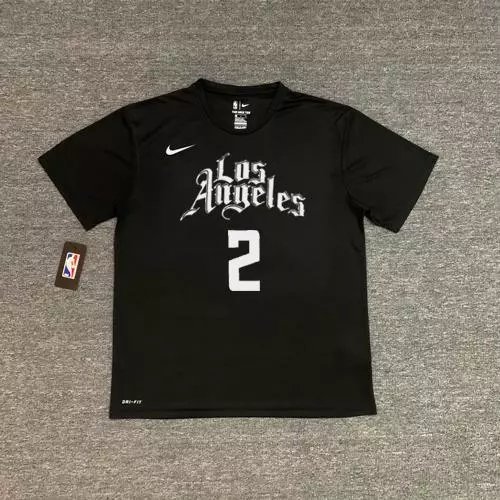 Clippers #2 Kawhi Leonard (City Edition Black) Quick-Dry