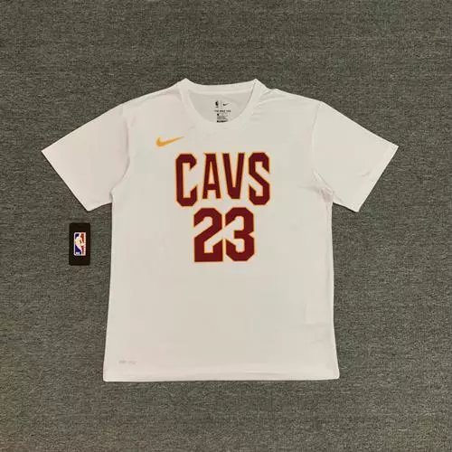 Cavaliers #23 LeBron James (White) Quick-Dry