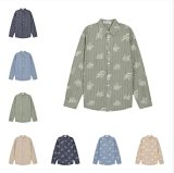 Disney Mickey Mouse Print Long-Sleeve Button-Up Shirt [8 styles]