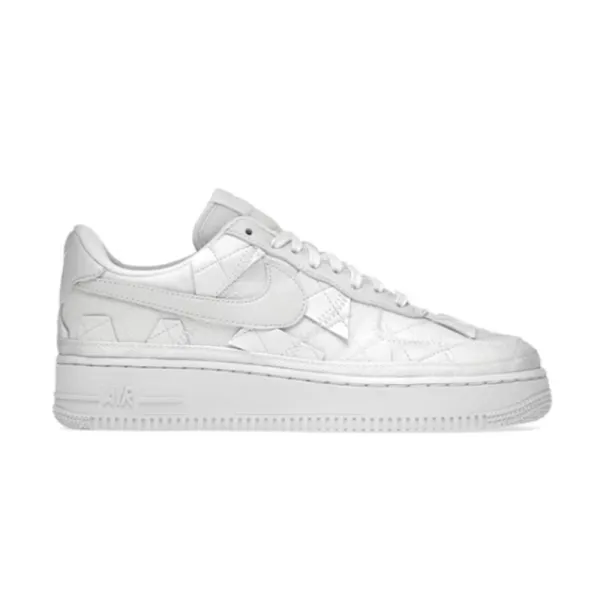 Nike Air Force 1 Low Quilted White Sneakers - 2