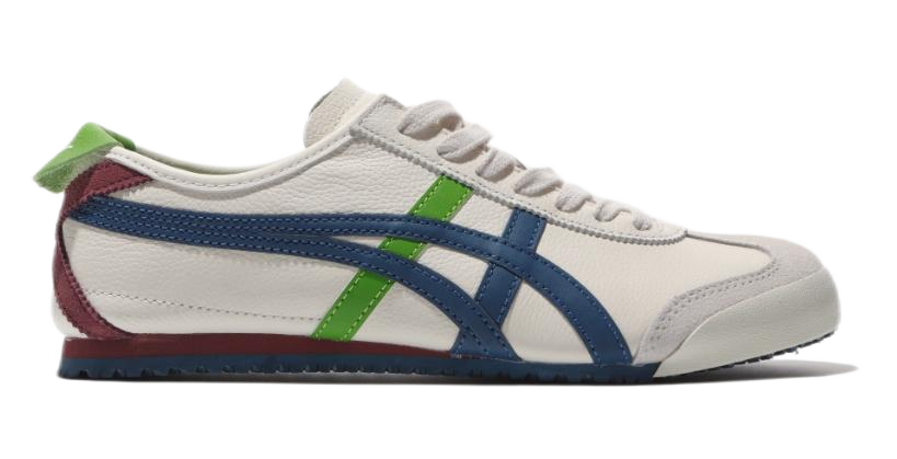 Asics Onitsuka Tiger Mexico 66 White and Light Gray Sneakers - 6
