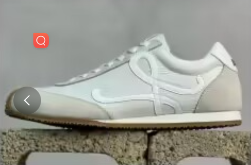 Loewe Puzzle Sneaker Black White Gum Sole Sneakers - 9