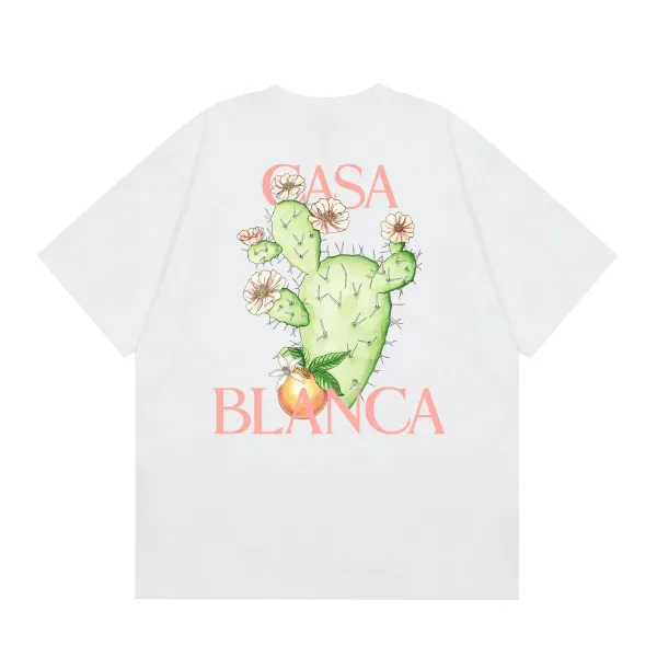 Casablanca Plaza Casa White T-Shirt - 4