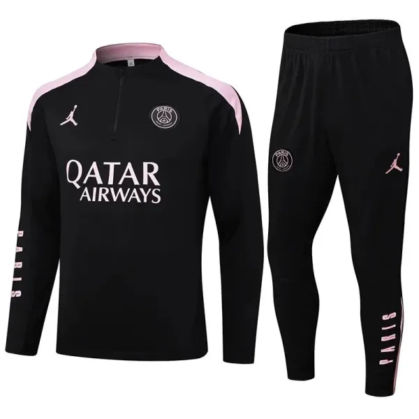Air Jordan x Paris Saint-Germain Training Tracksuit Black Pink - 1
