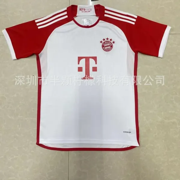 Adidas FC Bayern Munich 2023-24 Home Jersey White/Red - 1