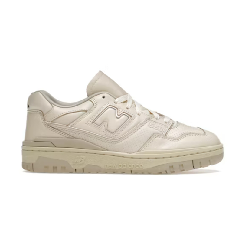 New Balance 550 Beige Leather Sneakers - 2