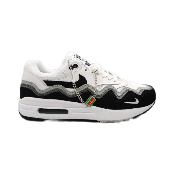 Nike Air Max 1 'Wavy' Blue and White Sneakers - 25