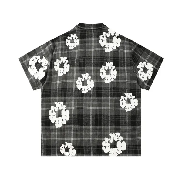 Gallery Dept. Plaid Wreath Pants Gray - 27