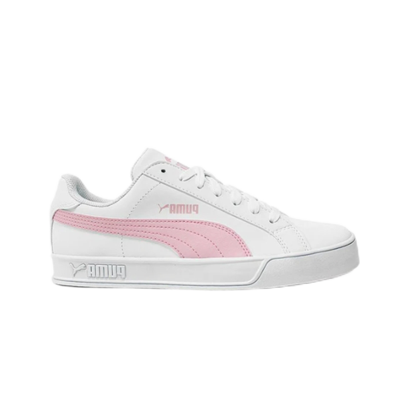 Puma Smash v2 Low Pink White Sneakers - 1