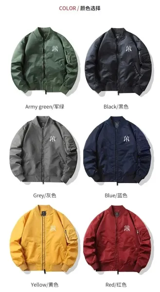 New York Yankees x Unbranded Bomber Jacket Navy Blue Outerwear - 4