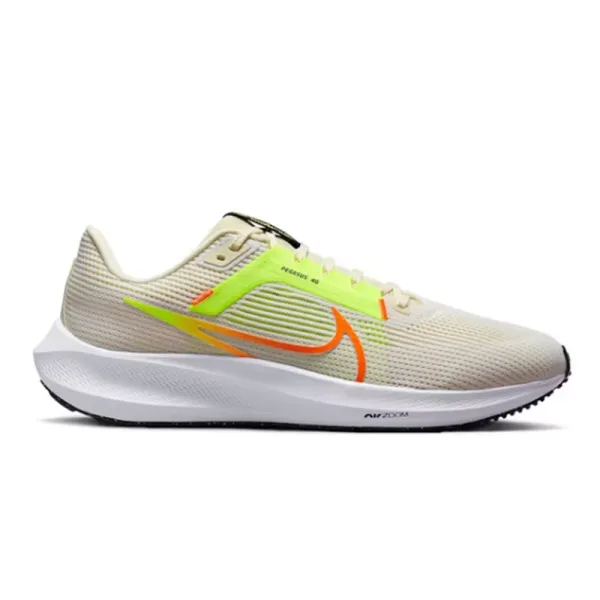 Nike Pegasus 40 Neon Volt Orange Running Shoes - 2
