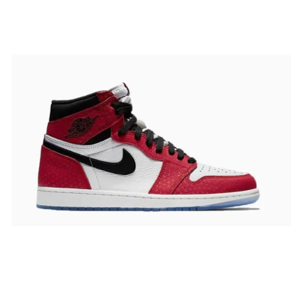 Air Jordan 1 High OG Chicago Reimagined Red White Black Sneakers - 1