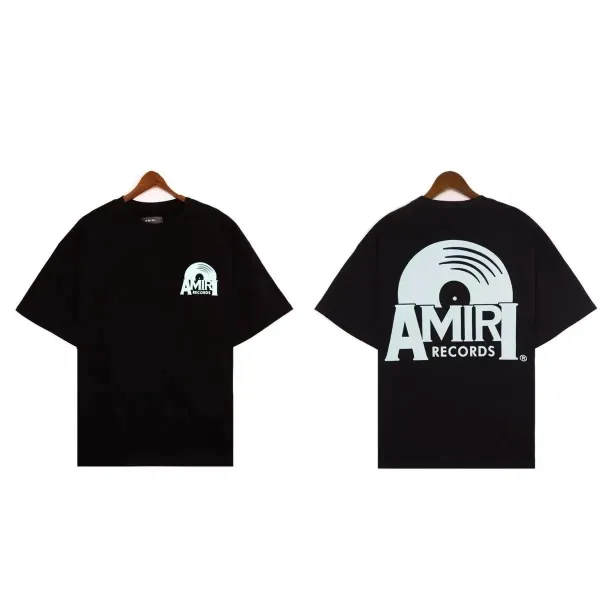 Gallery Dept. Circular Wave Print Black T-Shirt - 4