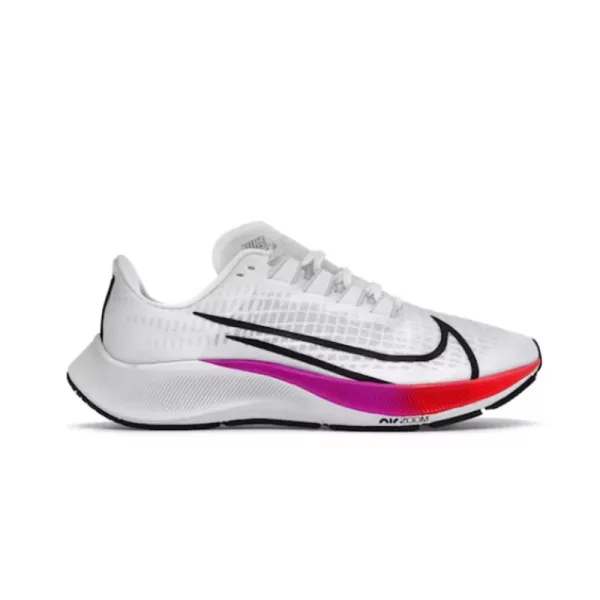 Nike Air Zoom Pegasus 39 White Pink Red Running Shoes - 2