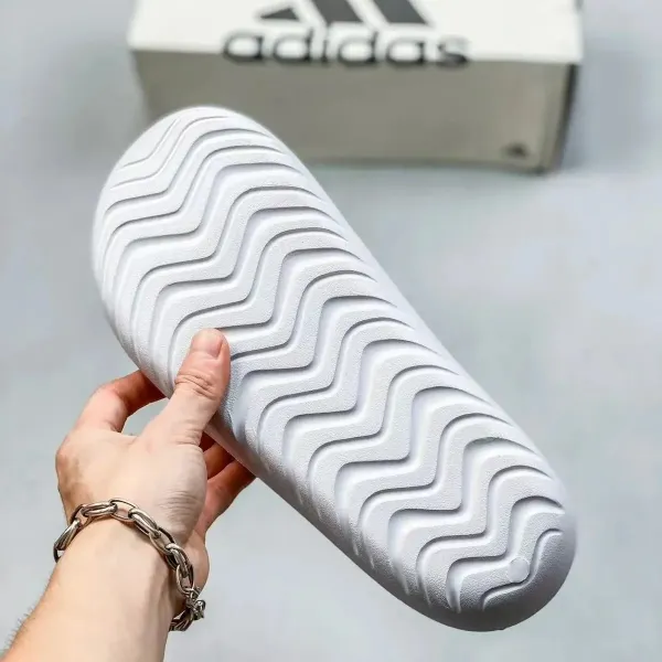 Adidas Adilette Slide White Slippers - 11
