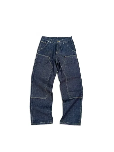 Gallery Dept. Cross-Embroidered Utility Pants Gray - 35