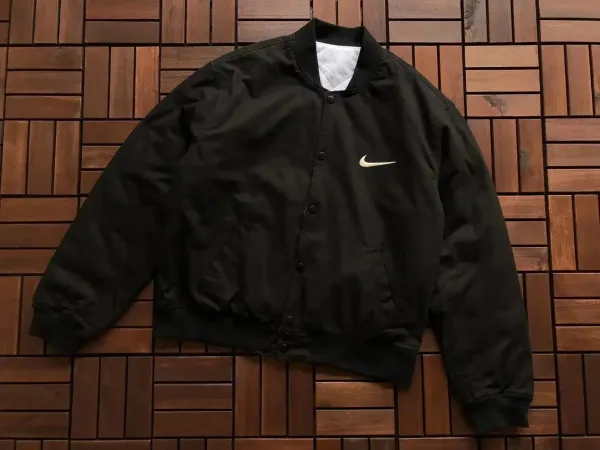 Nike Bomber Jacket Black Outerwear - 1