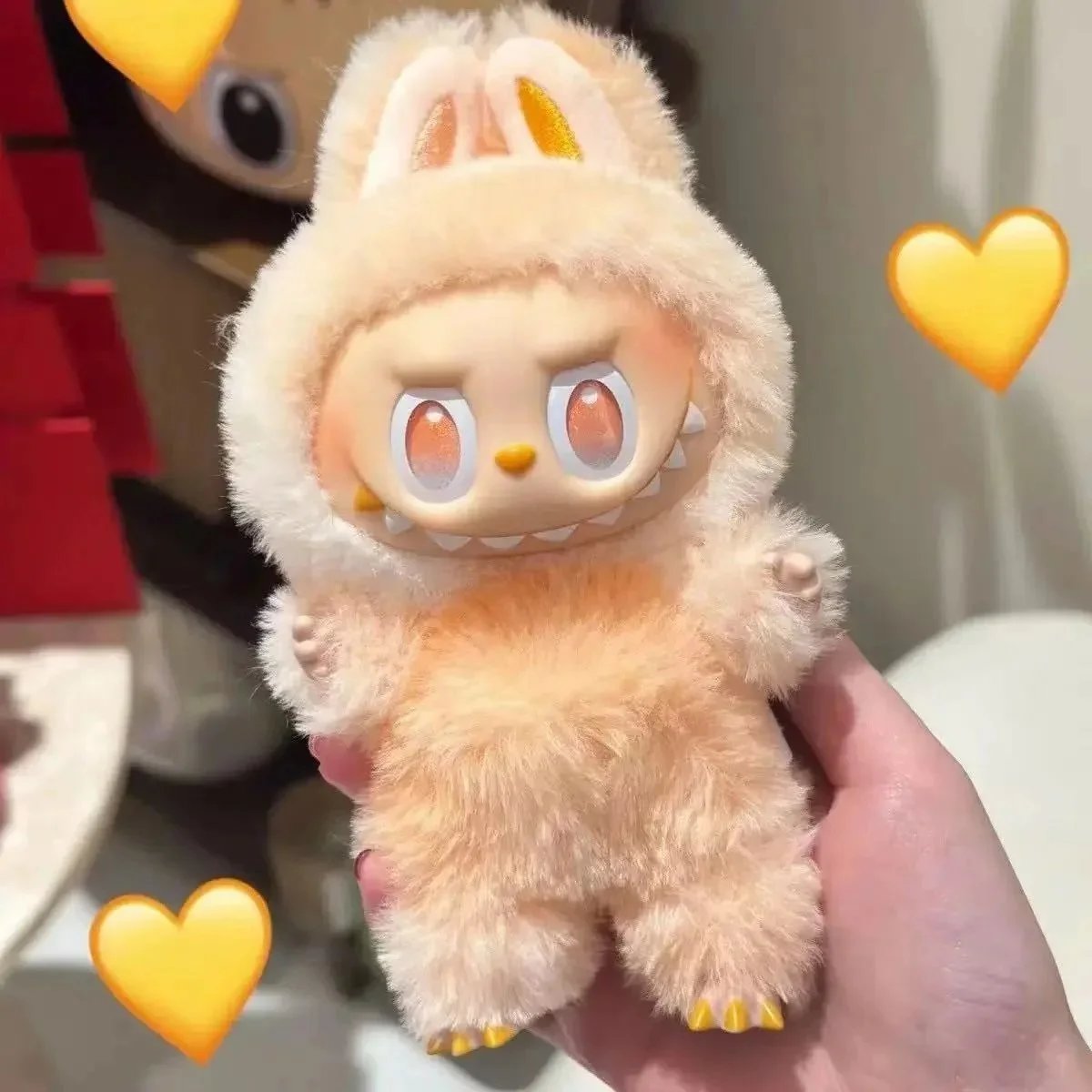 DADA X羞答答 Rabbit Plush Keychain Beige Accessories - 9