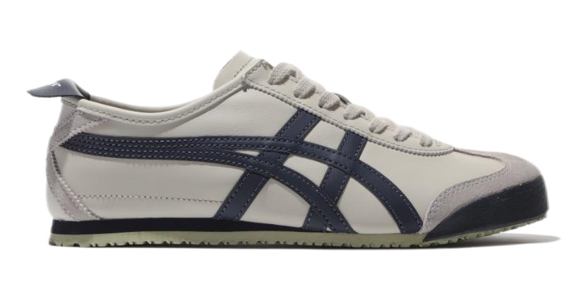 Asics Onitsuka Tiger Mexico 66 White and Light Gray Sneakers - 5