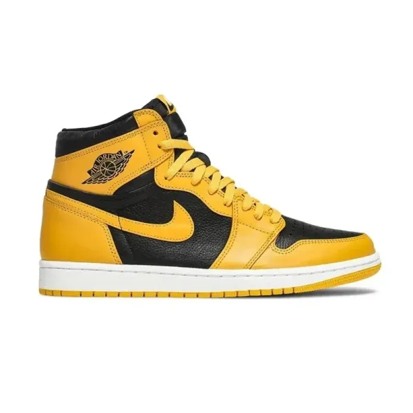 Air Jordan 1 High OG Yellow Toe Sneakers - 1