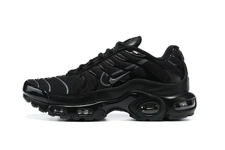 Nike Air Max Plus Black Silver 'Just Do It' Sneakers Running Shoes product detail 2 in Litbuy spreadsheet finds