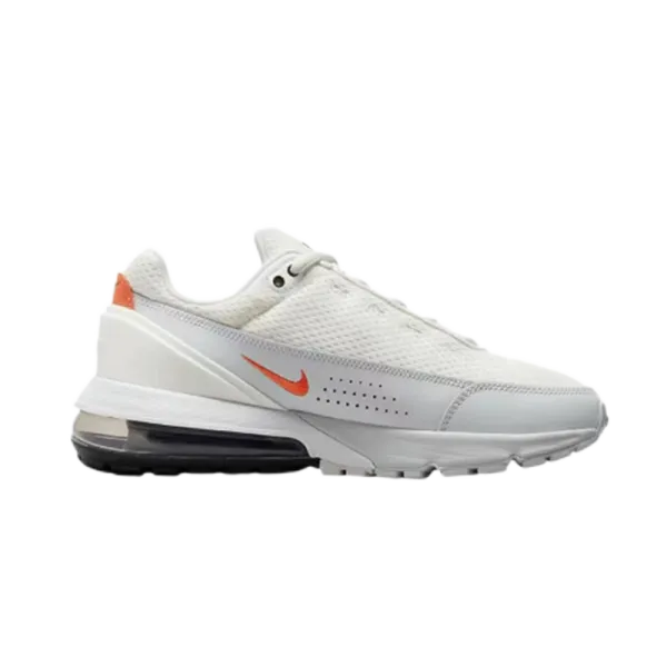 Nike Air Max Fusion White Orange Sneakers - 1