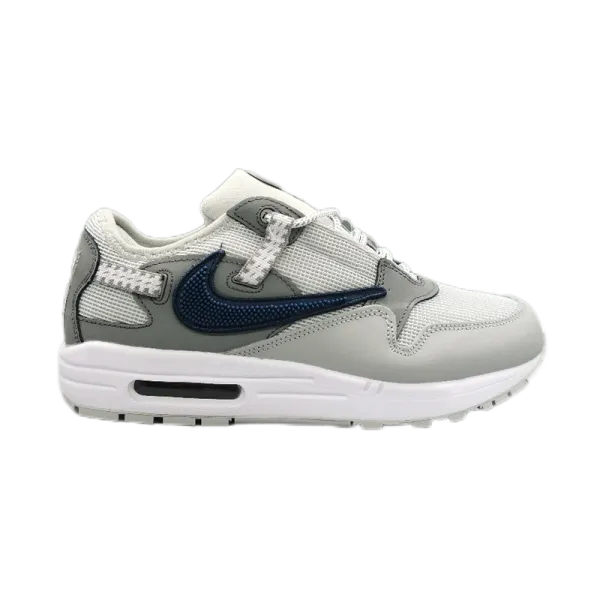 Nike Air Max 1 'Wavy' Blue and White Sneakers - 31