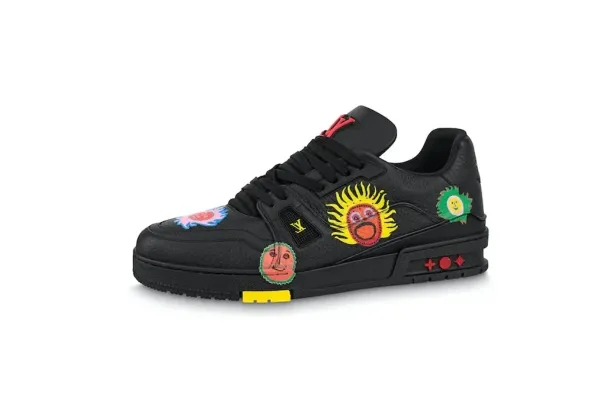 Louis Vuitton x Takashi Murakami Archlight Black Multicolor Sneakers - 1