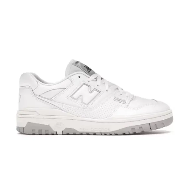 New Balance 550 White Gray Sneakers - 2