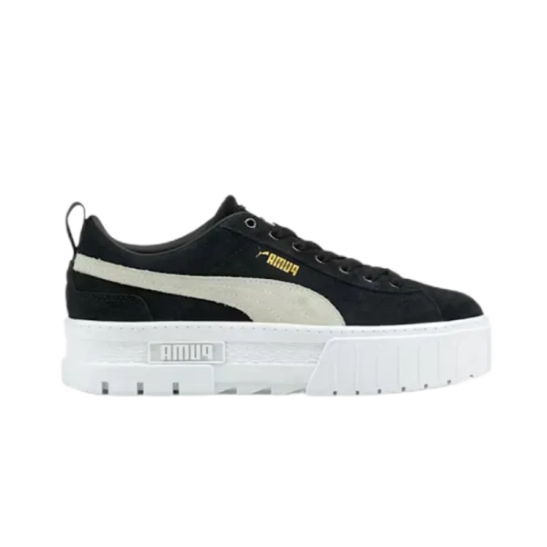 Puma Am90 Black and Beige Chunky Sneakers - 1
