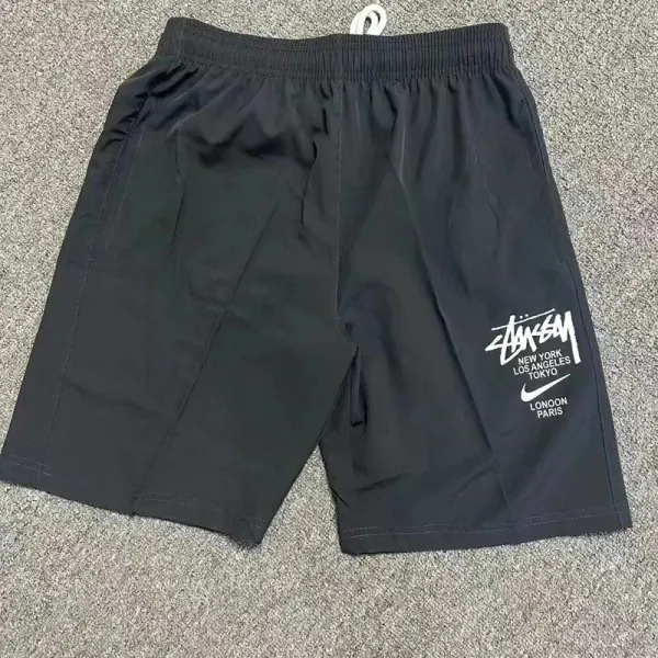 Stüssy Graffiti Logo Performance Shorts Gray - 4