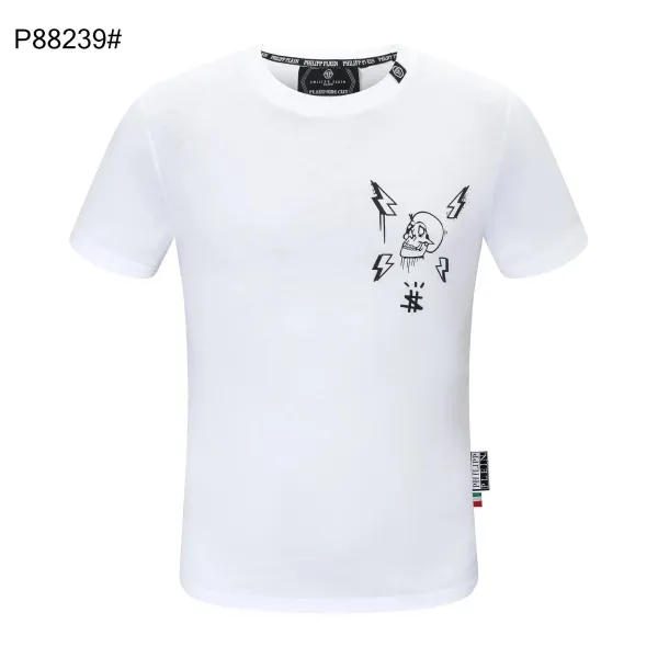 Philipp Plein Bear Crystal Embroidered Black Polo - 4