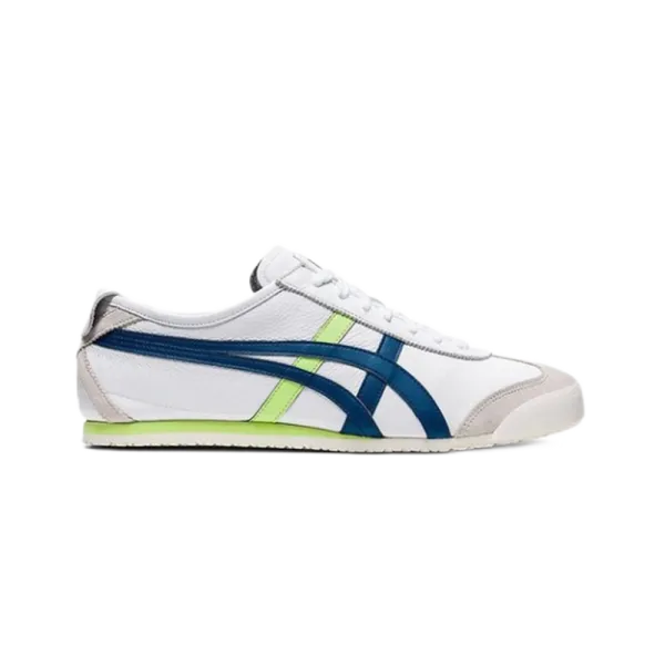 Asics Onitsuka Tiger Mexico 66 White Navy Lime Sneakers - 1