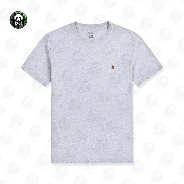 Polo Ralph Lauren Classic Fit Small Pony Logo Heather Gray T-Shirt - 1