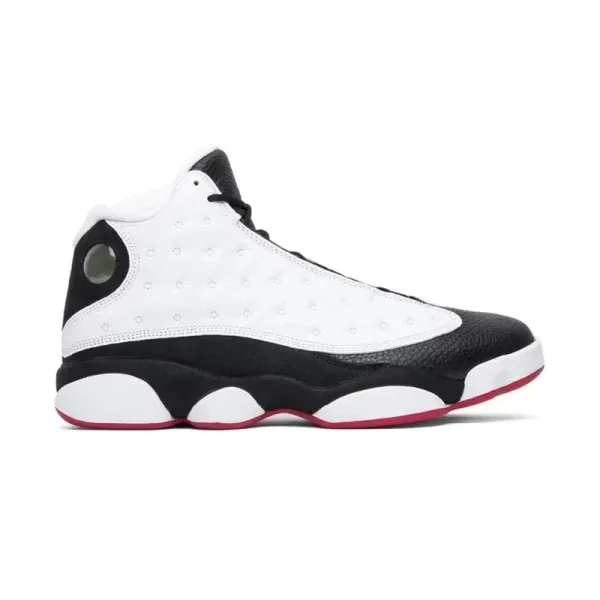 Air Jordan 13 Retro White Black Cherry Sneakers - 1