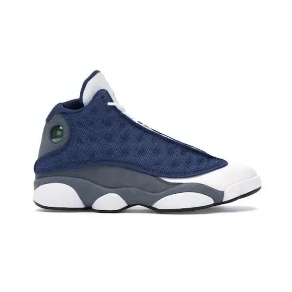 Air Jordan 13 Retro Navy White Sneakers - 1